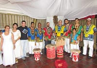 Por primera vez en Venezuela sonaron los tambores de guerra “Bembé Macagua” tambormagua2 (2)